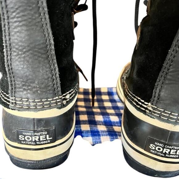 Sorel women’s boots size 9, suede black - Picture 5 of 9